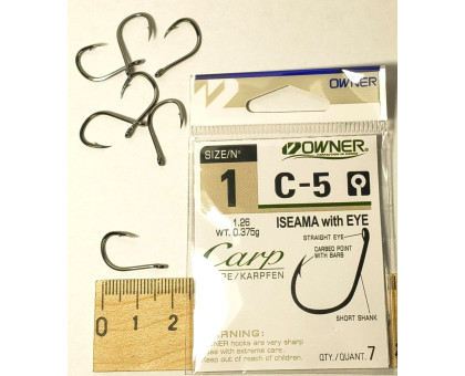Гачок OWNER ISEAMA C-5 / 53265 CARP №1
