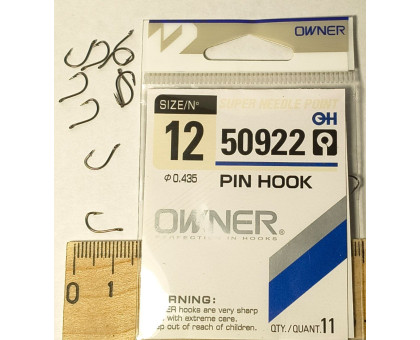 Гачок OWNER 50922 PIN HOOK №12