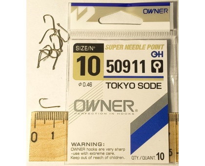 Гачок OWNER 50911 Dark Black (d) TOKYO SODE №10