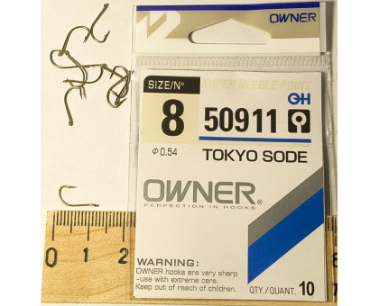 Гачок OWNER 50911 Dark Black (d) TOKYO SODE №8