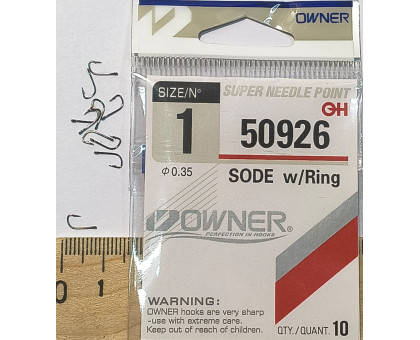 Гачок OWNER 50926 SODE w / RING №1