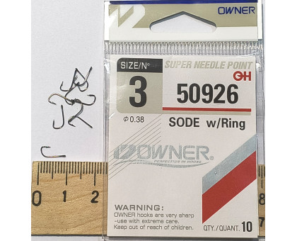 Гачок OWNER 50926 SODE w / RING №3