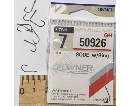Гачок OWNER 50926 SODE w / RING №7
