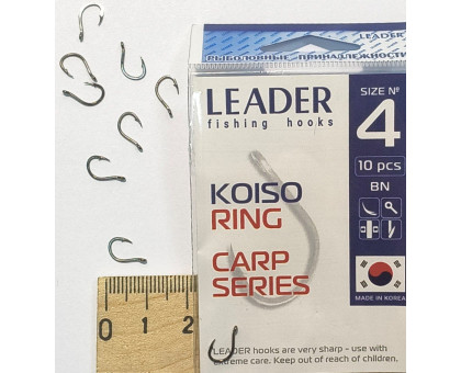 Гачок Leader KOISO RING №4