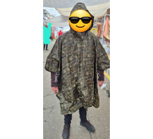 Дощовик суцільний щільний Камуфляж піксель
