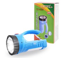 Фонарик переносной 2833 ТР, 1W+12 LED,встр.аккум, ЗУ 220 V