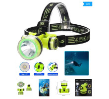Фонарик на лоб SQ-901D-OSL LED, ПІДВОДНИЙ Li-Ion аккум, Type-C