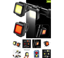 Велокомплект FT 3028-COB ліхтар +STOP, Waterproof, Li-Ion аккум, Type-C