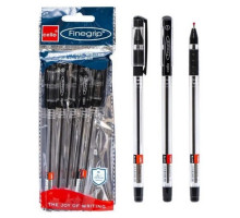 Ручка кулькова CELLO FINEGRIP чорна (Риболовля опт) 5шт/уп