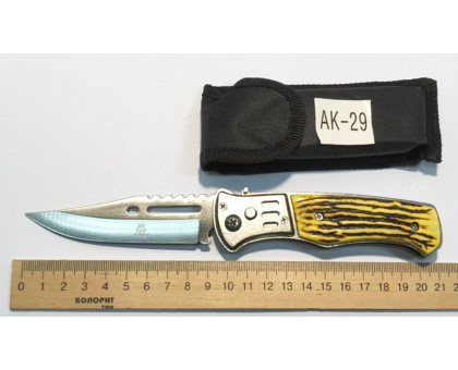 Ніж складний AK-29 21см кістяна ручка