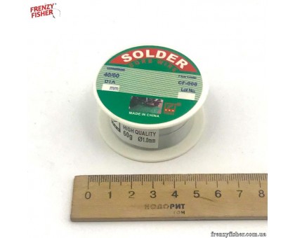 Олово для пайки Solder 60g 1.0mm CF-008