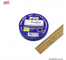 Изолента синяя PVC Rugby 30m (10 шт/уп)